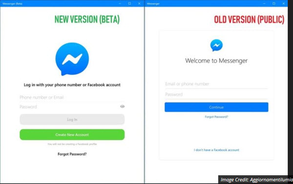 Facebook Messenger bêta